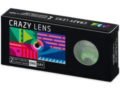 CRAZY LENS - Joker - plano (2 daily coloured lenses)