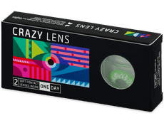 CRAZY LENS - Joker - power (2 daily coloured lenses)
