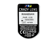 CRAZY LENS - Rinnegan - plano (2 daily coloured lenses)