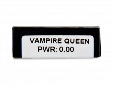 CRAZY LENS - Vampire Queen - plano (2 daily coloured lenses)
