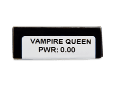 CRAZY LENS - Vampire Queen - plano (2 daily coloured lenses)