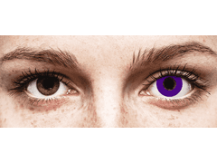 CRAZY LENS - Solid Violet - plano (2 daily coloured lenses)