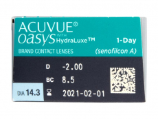 Acuvue Oasys 1-Day with Hydraluxe (30 lenses)