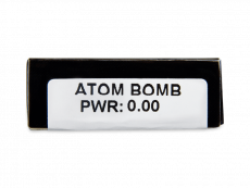 CRAZY LENS - Atom Bomb - plano (2 daily coloured lenses)