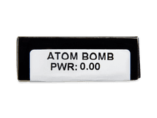 CRAZY LENS - Atom Bomb - plano (2 daily coloured lenses)