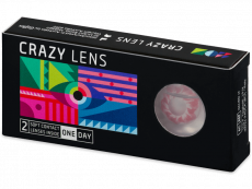 CRAZY LENS - Atom Bomb - plano (2 daily coloured lenses)