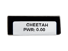 CRAZY LENS - Cheetah - plano (2 daily coloured lenses)