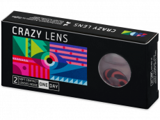 CRAZY LENS - Haku - plano (2 daily coloured lenses)