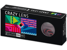 CRAZY LENS - Haku - plano (2 daily coloured lenses)