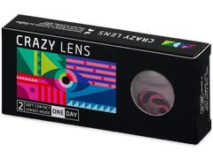 CRAZY LENS - Haku - plano (2 daily coloured lenses)