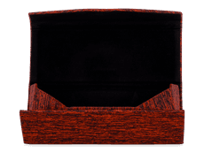 Red case for glasses - Brindle 