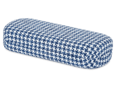 Glasses case - Rooster blue & white 