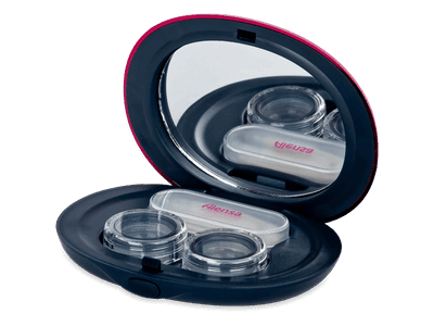 Lens case kit with mirror - Alensa 