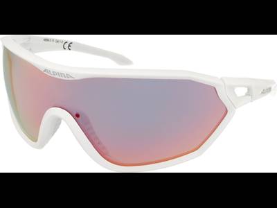 Alpina S-Way QVM+ White Matt/Quattro Varioflex Rainbow Mirror