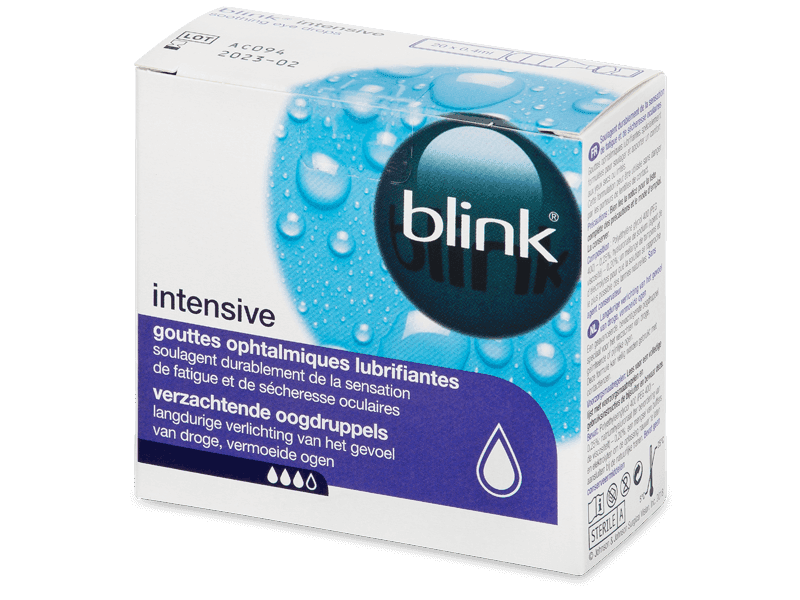Blink intensive tears eye drops 20x 0,4 ml Alensa UAE