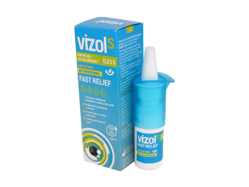 Vizol S 0,21 eye drops 10 ml Alensa UAE