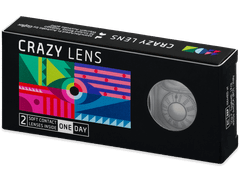 CRAZY LENS - Clock - power (2 daily coloured lenses)