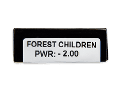 CRAZY LENS - Forest Children - power (2 daily coloured lenses)