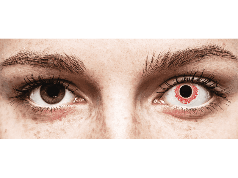 CRAZY LENS - Red Wedding - power (2 daily coloured lenses)