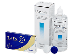 TOTAL30 (3 lenses) + LAIM-CARE Solution 400 ml