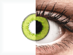 TopVue Daily Color - Fresh Green - power (2 daily coloured lenses)