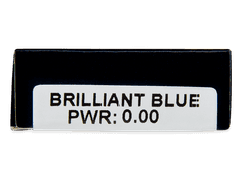 TopVue Daily Color - Brilliant Blue - plano (2 daily coloured lenses)