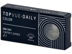 TopVue Daily Color - Green - plano (2 daily coloured lenses)