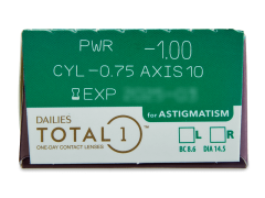 Dailies TOTAL1 for Astigmatism (90 lenses)