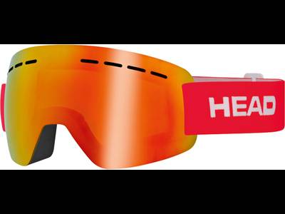 Ski goggles HEAD SOLAR FMR Red L