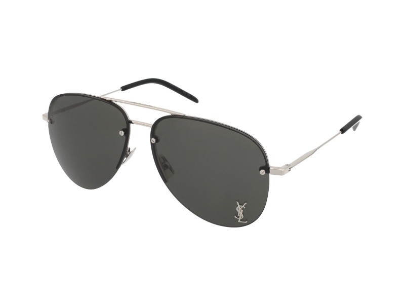 Shop Saint Laurent Monogram 59MM Aviator Sunglasses | Saks Fifth Avenue