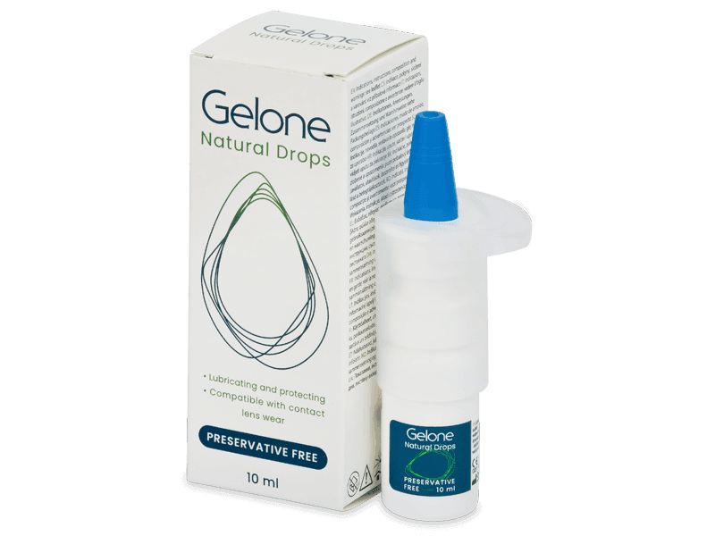 Eye Drops Gelone Natural Drops 10 ml 
