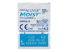 1 Day Acuvue Moist (90 lenses)