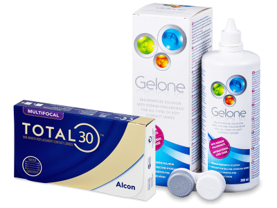 TOTAL30 Multifocal (6 lenses) + Gelone Solution 360 ml