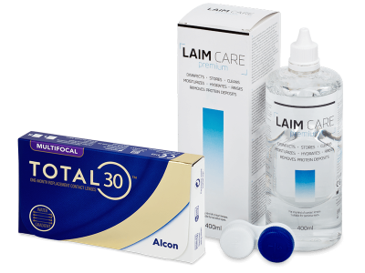 TOTAL30 Multifocal (6 lenses) + Laim Care Solution 400 ml