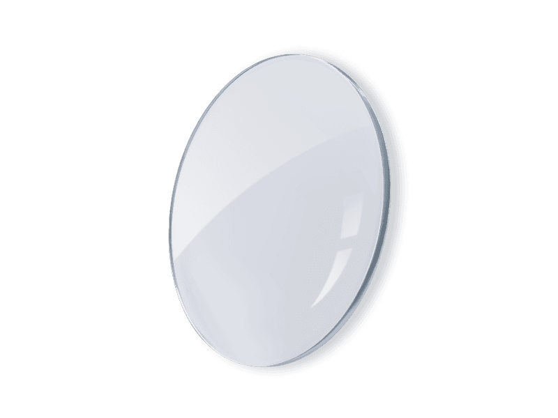 Glass lens 1.5 Degressive (transparent) 