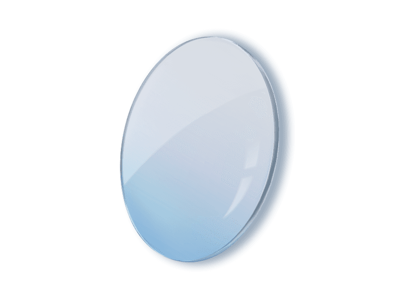 Glass lens 1.6 Blueblocker 
