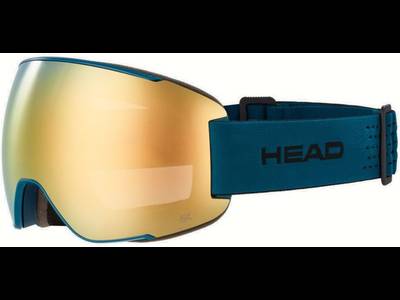 Ski goggles HEAD MAGNIFY 5K Gold/Petrol + Spare lens