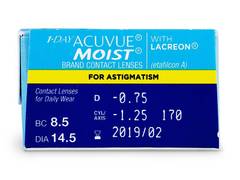 1 Day Acuvue Moist for Astigmatism (30 lenses)