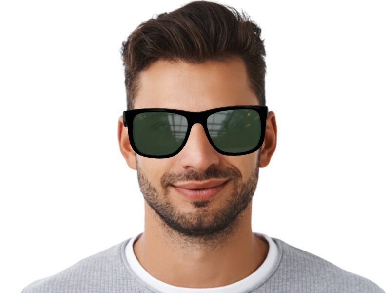 Modelo justin ray ban deals
