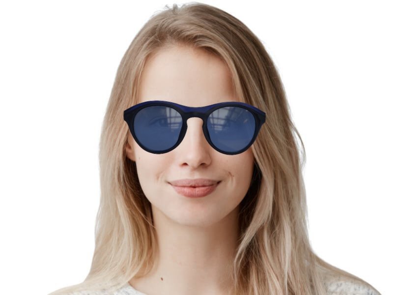 Calvin Klein Jeans CKJ18503S 001 Sunglasses in Blue Calvin Klein Jeans CKJ18503S 001 | Alensa UAE main image 3
