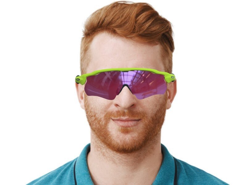 Neon green oakleys outlet