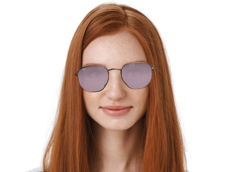 Ray Ban Hexagonal RB3548N 91310X Alensa UAE
