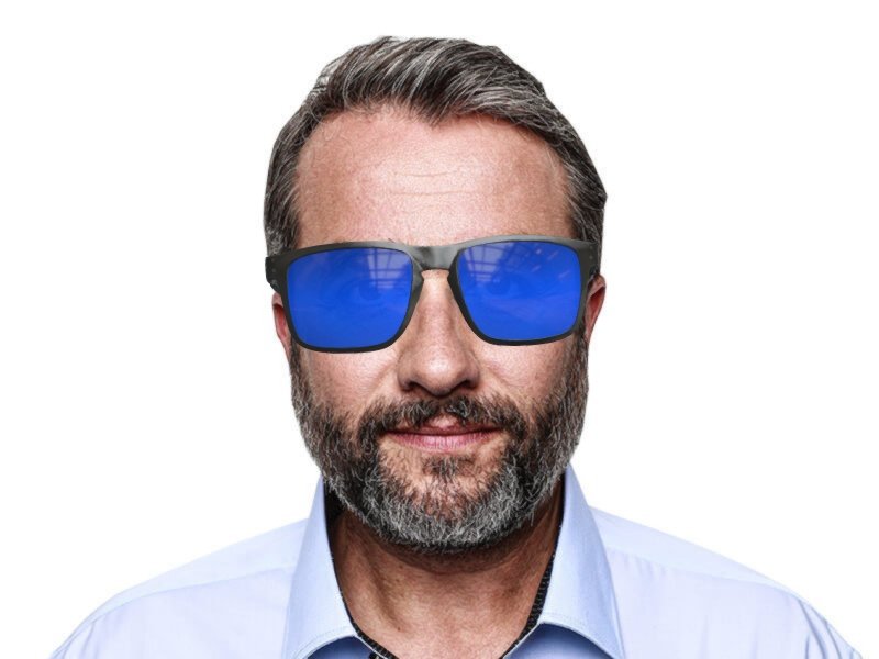 Oakley holbrook metal blue sale